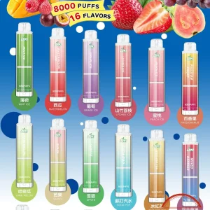 LIMI 8000口 拋棄式發光電子煙 買十送一：圖片 17