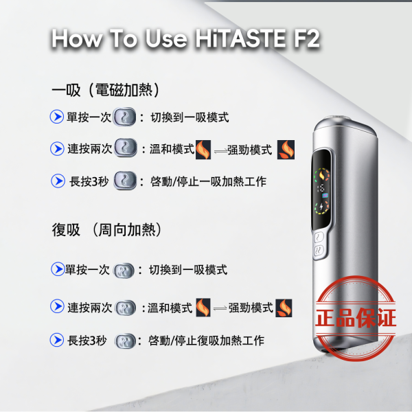 HITASTE F2 復吸加熱煙主機
