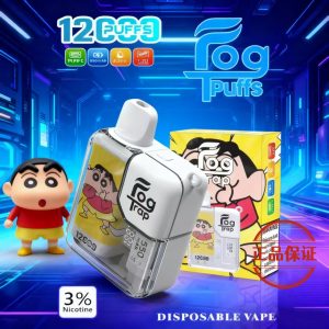 Fog Trap 霧陷阱 12000 口 拋棄式電子煙 LABUBU & 蠟筆小新聯名限定